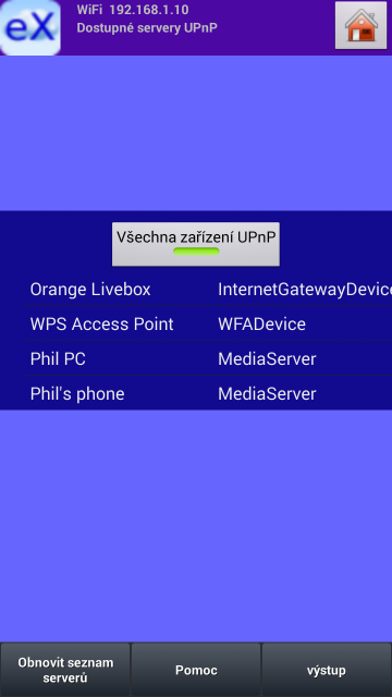 upnp client