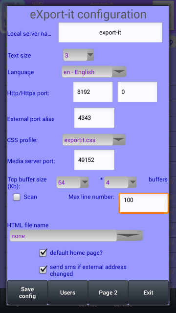 configuring port forwarding